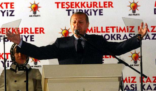 اردوغان: اراده ملي، پيروز انتخابات امروز در تركيه است