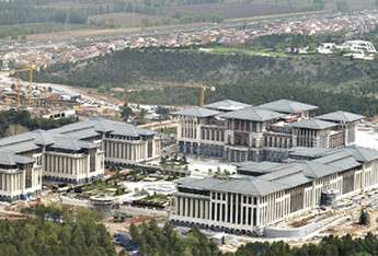 اردوغان کاخ جدیدش را افتتاح می‌کند
