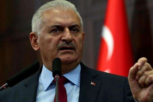 ایلدریم: ترکیه در عملیات زمینی موصل شرکت نخواهد کرد