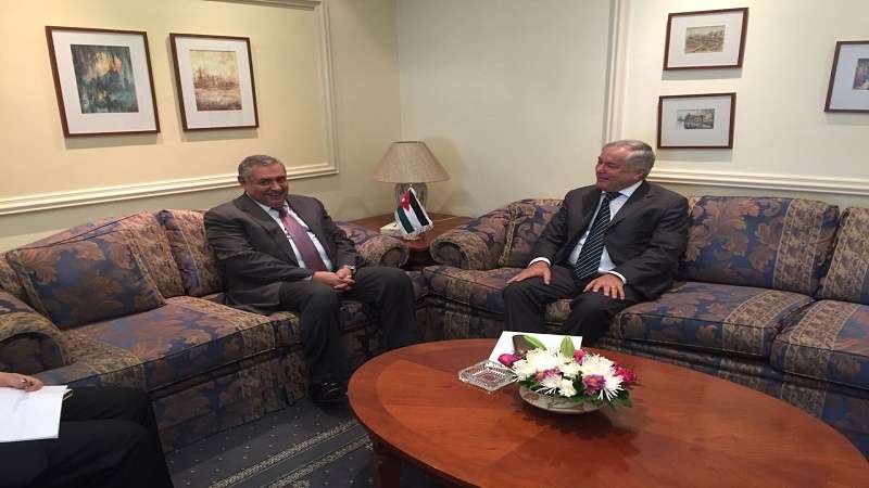 تقدیم استوارنامه سفیر تاجیکستان به معاون وزیر خارجه اردن