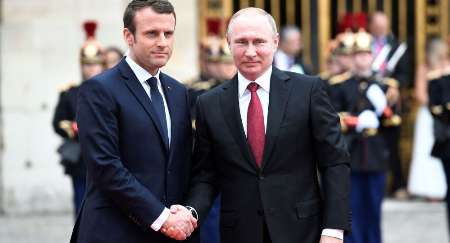 دیدار روسای جمهور فرانسه و روسیه در حاشیه اجلاس گروه20