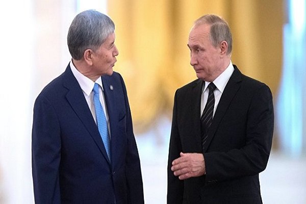 پوتین با رئیس جمهور قرقیزستان دیدار می‌کند
