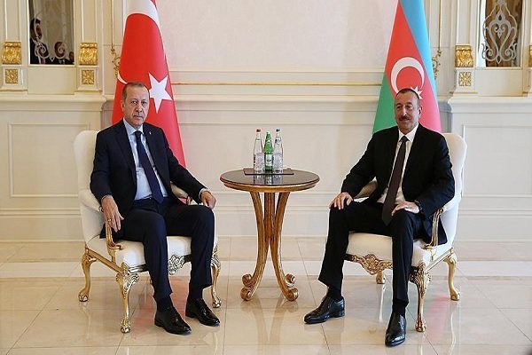 دیدار رئیس جمهور ترکیه با همتای خود از جمهوری آذربایجان