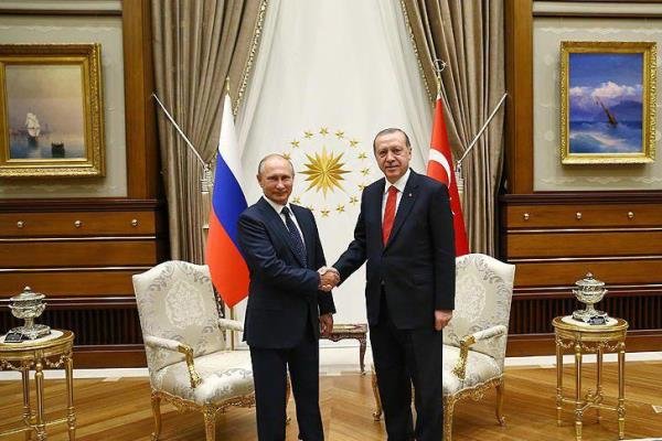 اردوغان برای دیدار با پوتین به سوچی می رود