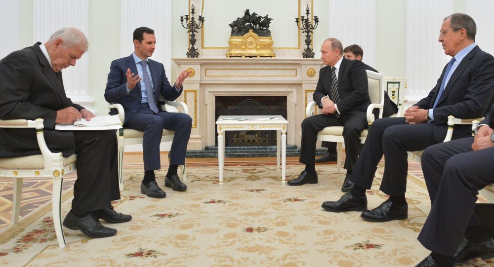 دیدار اسد با پوتین/ تاکید بر لزوم آغاز روند سیاسی در سوریه