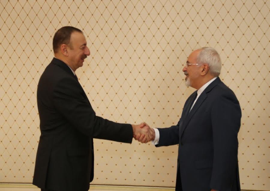 دیدار ظریف با رئیس جمهوری آذربایجان