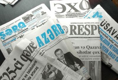 سرخط روزنامه های جمهوری آذربایجان - شنبه 9 دی