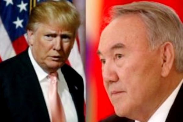 ترامپ و نظربایف درباره افغانستان گفتگو می کنند