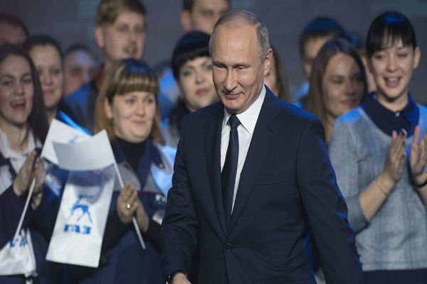 پوتین شانس اول پیروزی در انتخابات ریاست جمهوری روسیه است