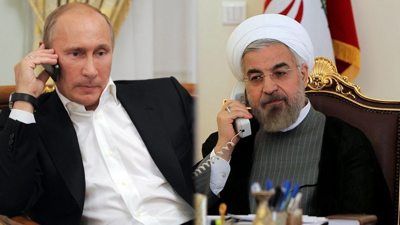 روحانی در گفت‌وگوی تلفنی با پوتین: پایبندی ایران به برجام، تا زمان پایبندی طرف مقابل است/ باید جلوی اقدامات تخریبی علیه برجام گرفته شود