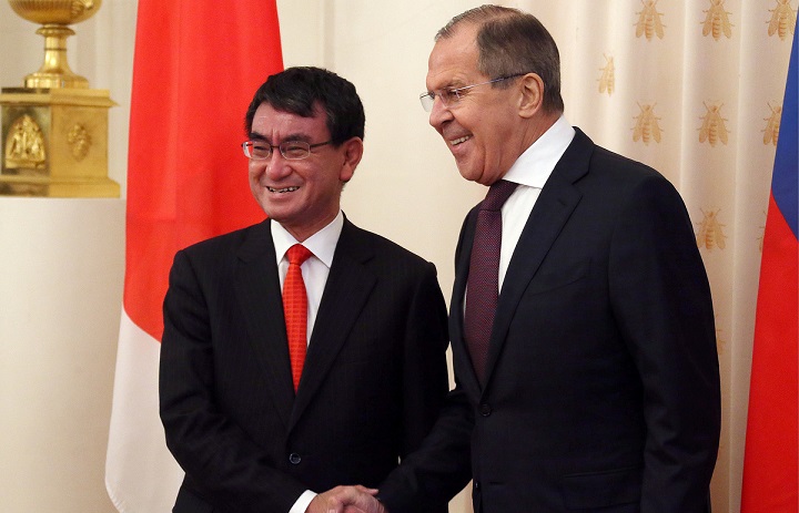 دیدار وزرای خارجه ژاپن و روسیه در حاشیه کنفرانس امنیتی مونیخ