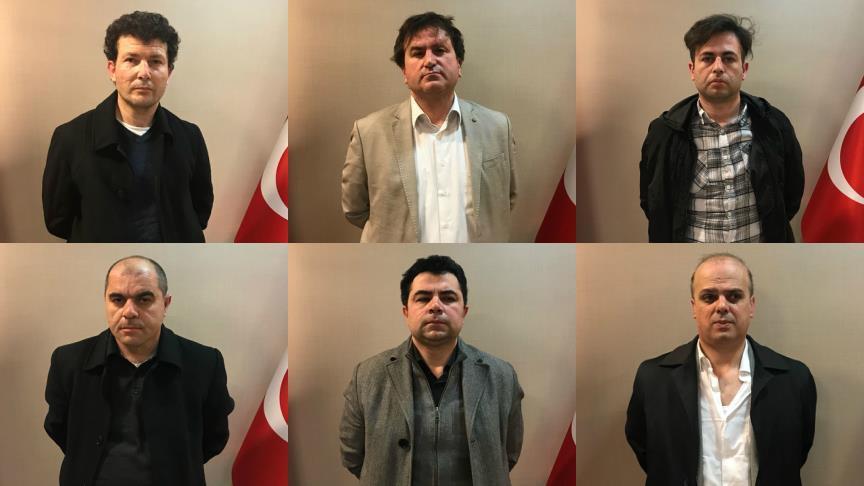 6 عضو گروه گولن در اروپا دستگیر و به ترکیه مسترد شدند