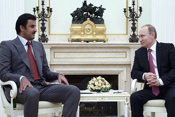 امیر قطر و ولادیمیر پوتین فردا در مسکو دیدار می کنند