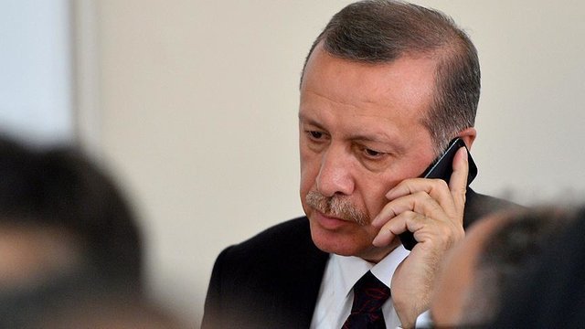 گفت‌وگوی تلفنی اردوغان و می