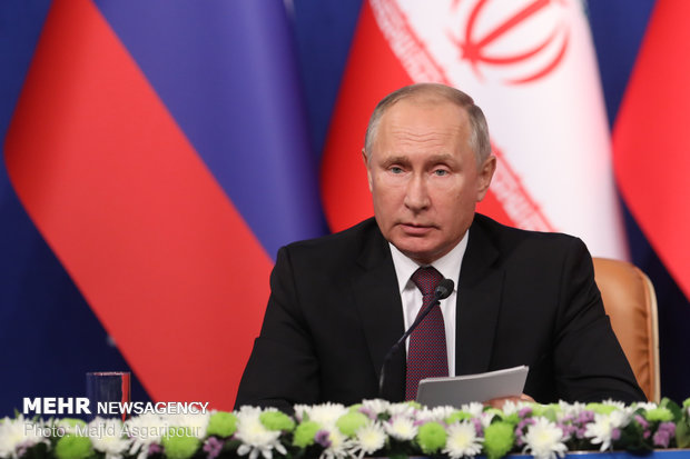 پوتین حمله تروریستی اهواز را «جنایت خونین» توصیف کرد