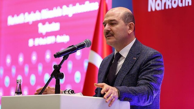 وزیر کشور ترکیه از درآمد ۱.۵ میلیارد دلاری پ‌ک‌ک از قاچاق مواد مخدر خبر داد