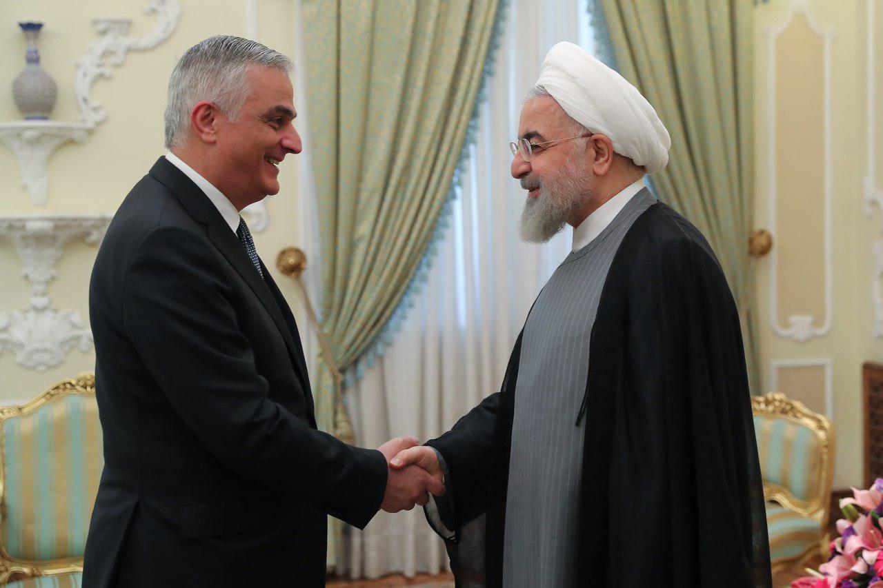 دکتر روحانی در دیدار معاون نخست وزیر ارمنستان: اراده جدی تهران، توسعه و تعمیق روابط با ایروان است