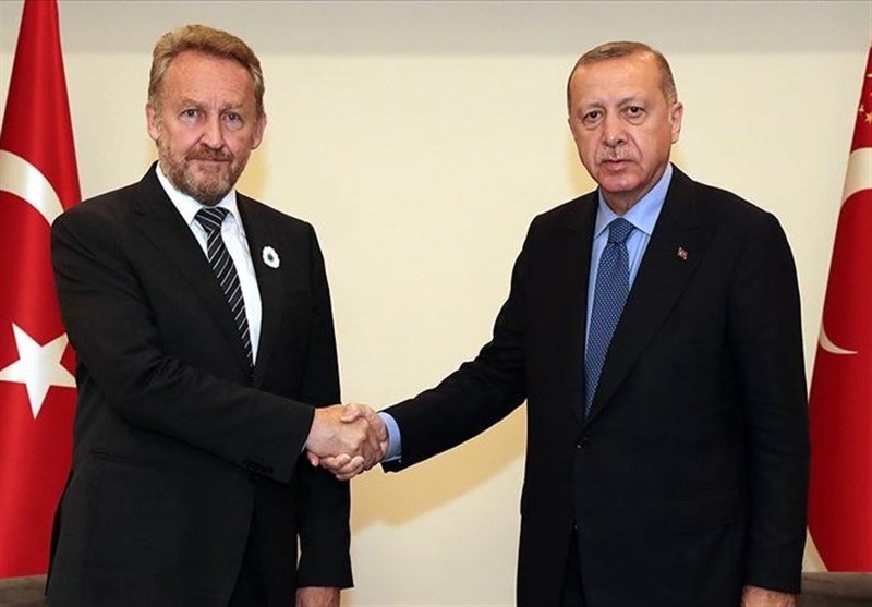 دیدار اردوغان با باقر عزت بگوویچ