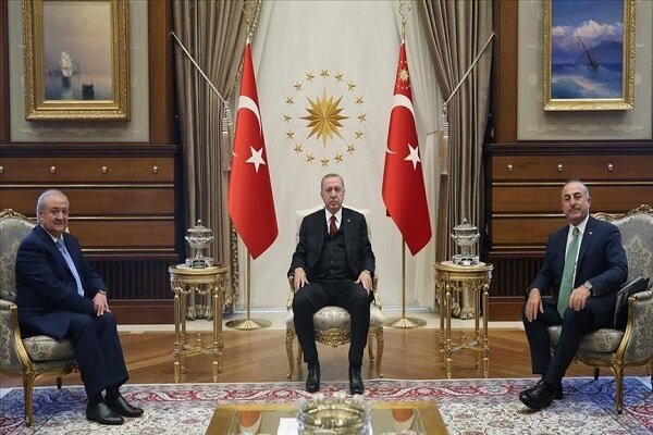دیدار اردوغان با وزیر خارجه ازبکستان
