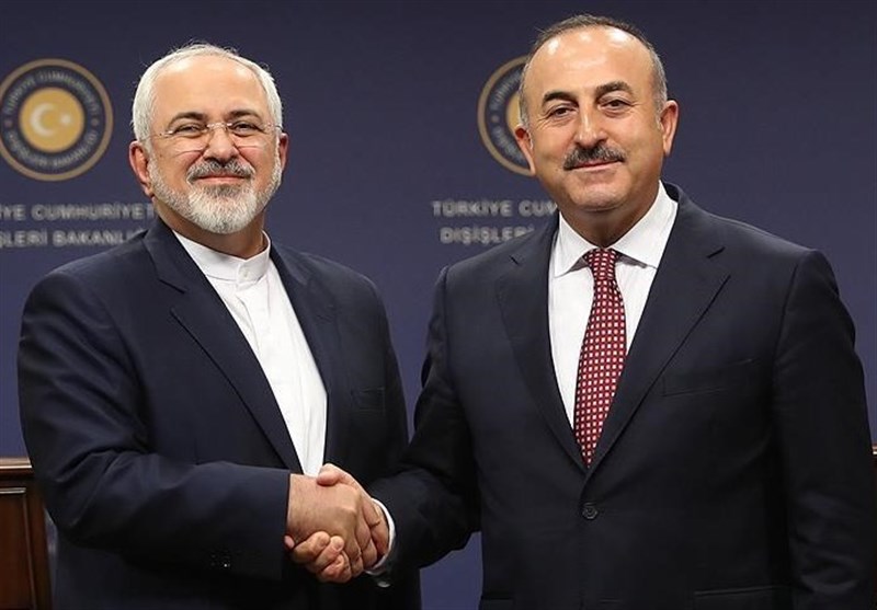 دیدار وزرای خارجه ایران و ترکیه در آنتالیا