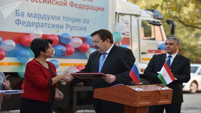 کمک پزشکی روسیه به تاجیکستان