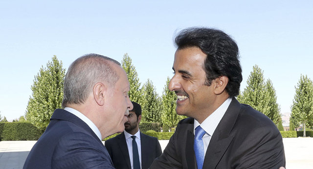 رایزنی تلفنی امیر قطر و اردوغان
