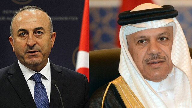تماس تلفنی وزرای خارجه ترکیه و بحرین