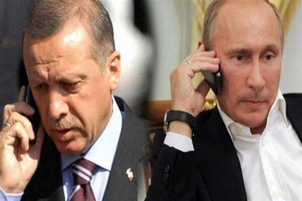 گفتگوی پوتین و اردوغان درباره تحولات مرزی آذربایجان و ارمنستان