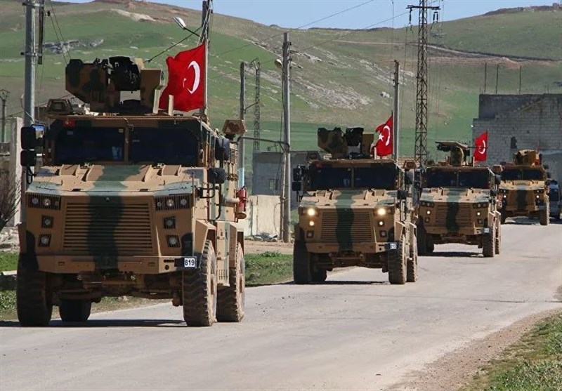 ورود کاروان نظامی ارتش ترکیه به جنوب ادلب
