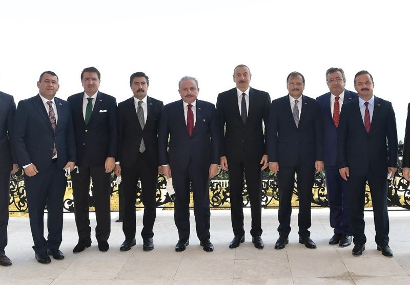 سفر رئیس مجلس ترکیه به جمهوری آذربایجان