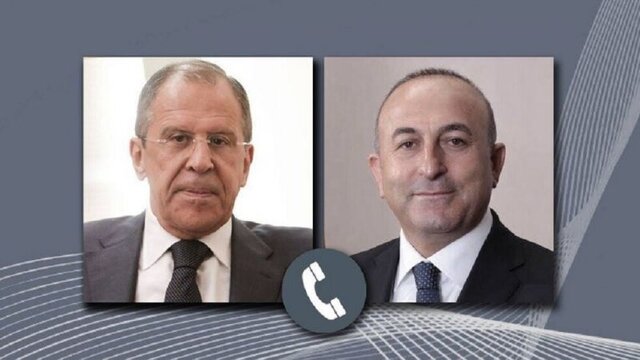 وزیران خارجه ترکیه و روسیه درباره قره‌باغ، لیبی و سوریه رایزنی کردند