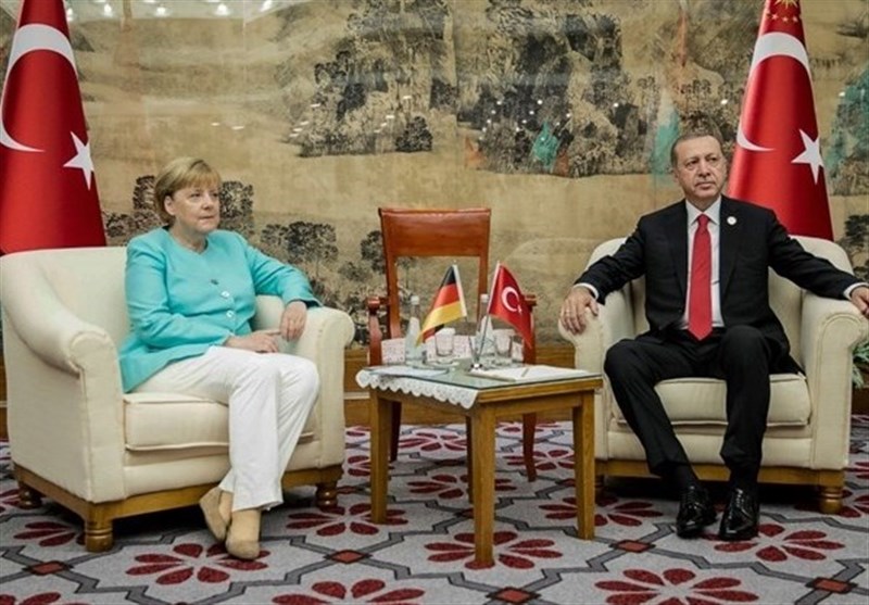 کنفرانس ویدئویی مرکل و اردوغان درباره مسائل مختلف بین‌المللی