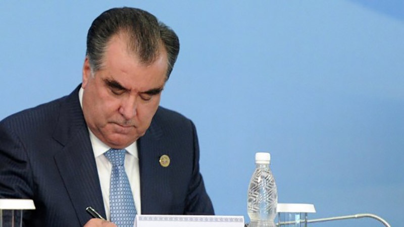 تغییرات کادری جدید در تاجیکستان با فرمان های رحمان
