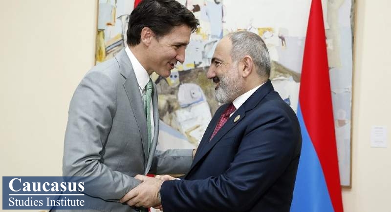 دیدار نخست وزیر ارمنستان و نخست وزیر کانادا