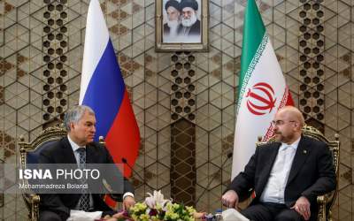 تاکید «قالیباف» و «والودین» بر اجرای سریع قرارداد ۲۵ ساله ایران و روسیه
