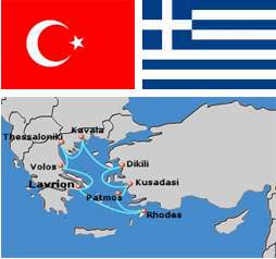 رقابت ترکیه و یونان در صعنت گردشگری