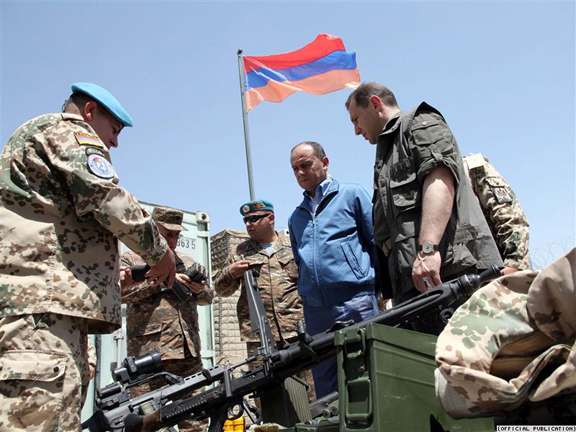 Military cooperation between Armenia and the U.S. widens