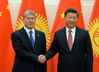President Atambayev meets with President Xi Jinping