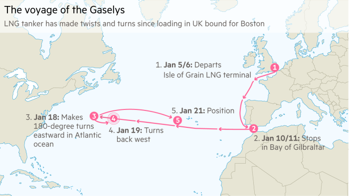 Gas from Russian Arctic to warm homes in Boston