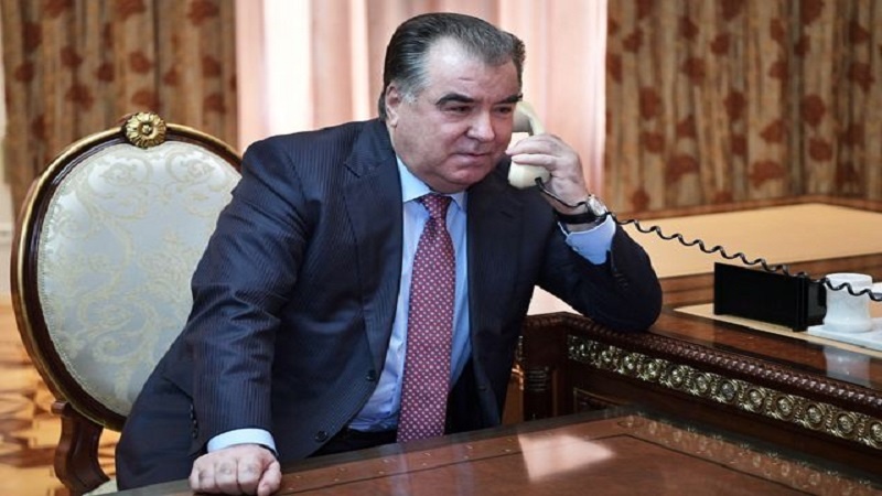 گفتگوی تلفنی روسای جمهوری تاجیکستان و قزاقستان