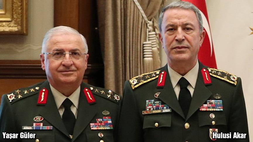 بازدید وزیر دفاع و رئیس ستاد نیروهای نیروهای مسلح ترکیه از نزدیکی مرزهای سوریه