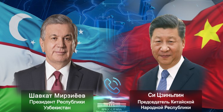 گسترش همکاری‌های دوجانبه محور گفت‌وگوی روسای ‌جمهور ازبکستان و چین