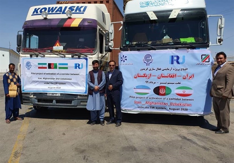 افتتاح پروژه آزمایشی کریدور ترانزیتی ایران-افغانستان- ازبکستان