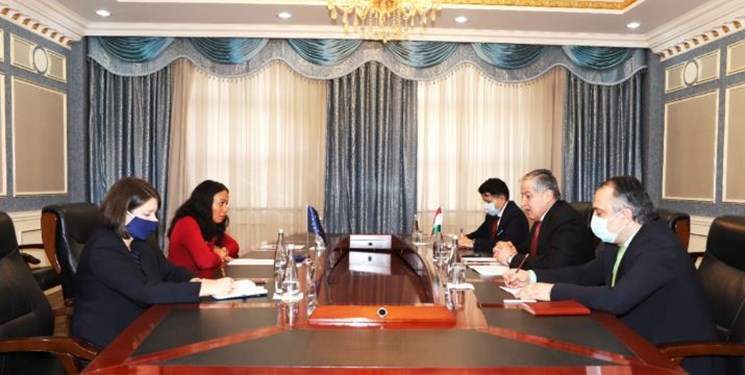 دیدار وزیر خارجه تاجیکستان و رئیس دفتر نمایندگی اتحادیه اروپا در «دوشنبه»