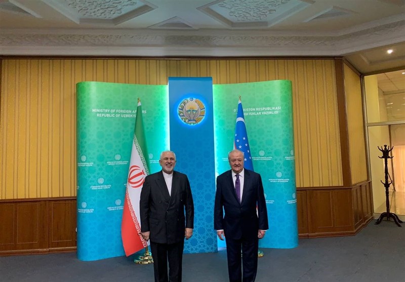 ظریف با همتای ازبکستانی خود دیدار کرد
