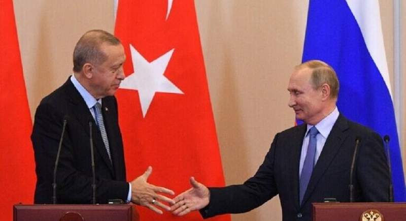 گفتگوی تلفنی اردوغان و پوتین درباره مسائل منطقه و جهان