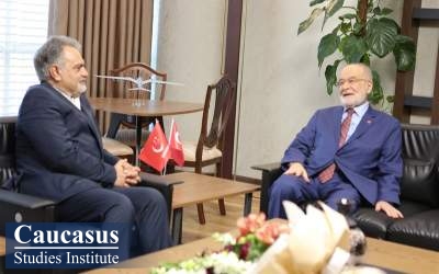 دیدار سفیر ایران با رهبر حزب سعادت ترکیه
