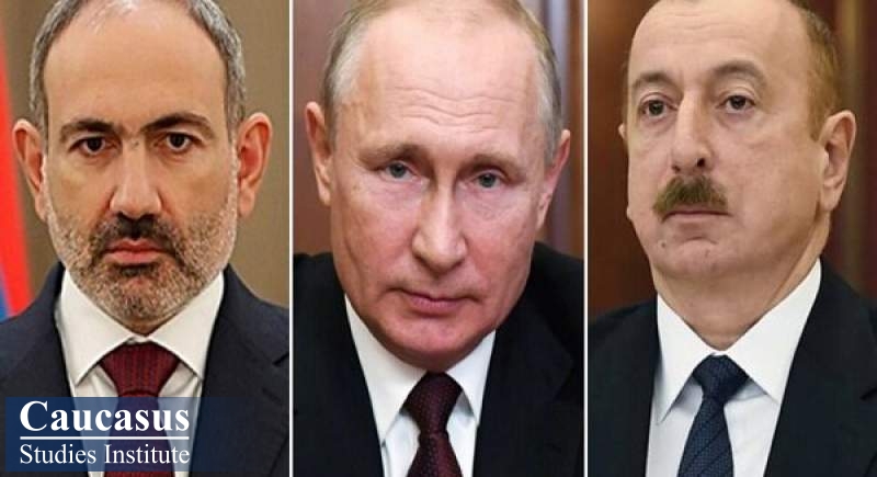 «پوتین» با سران ارمنستان و جمهوری آذربایجان گفتگو کرد