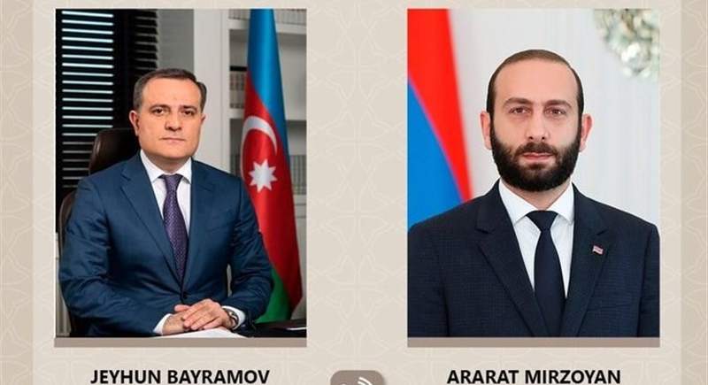 تماس تلفنی وزرای خارجه ارمنستان و جمهوری آذربایجان
