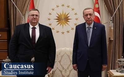 دیدار اردوغان با معاون نخست وزیر روسیه